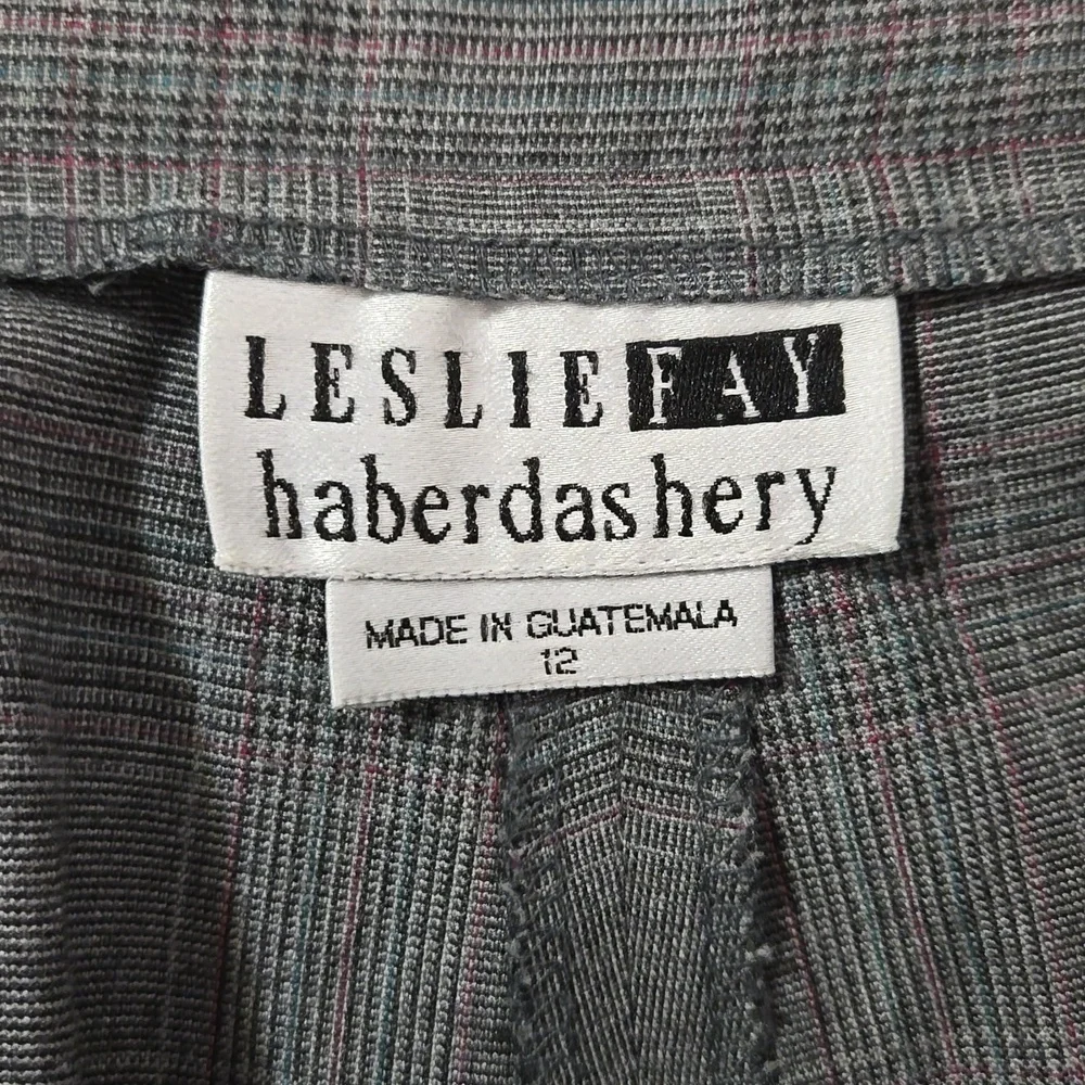 Plaid Crop Trousers - Picture 6 of 9